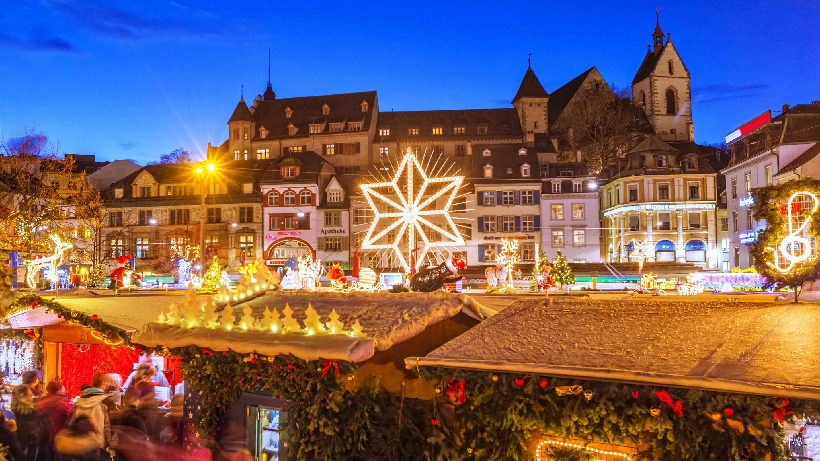 Weihnachtsmarkt in Basel @ © Gettyimages.com, Juergen Sack