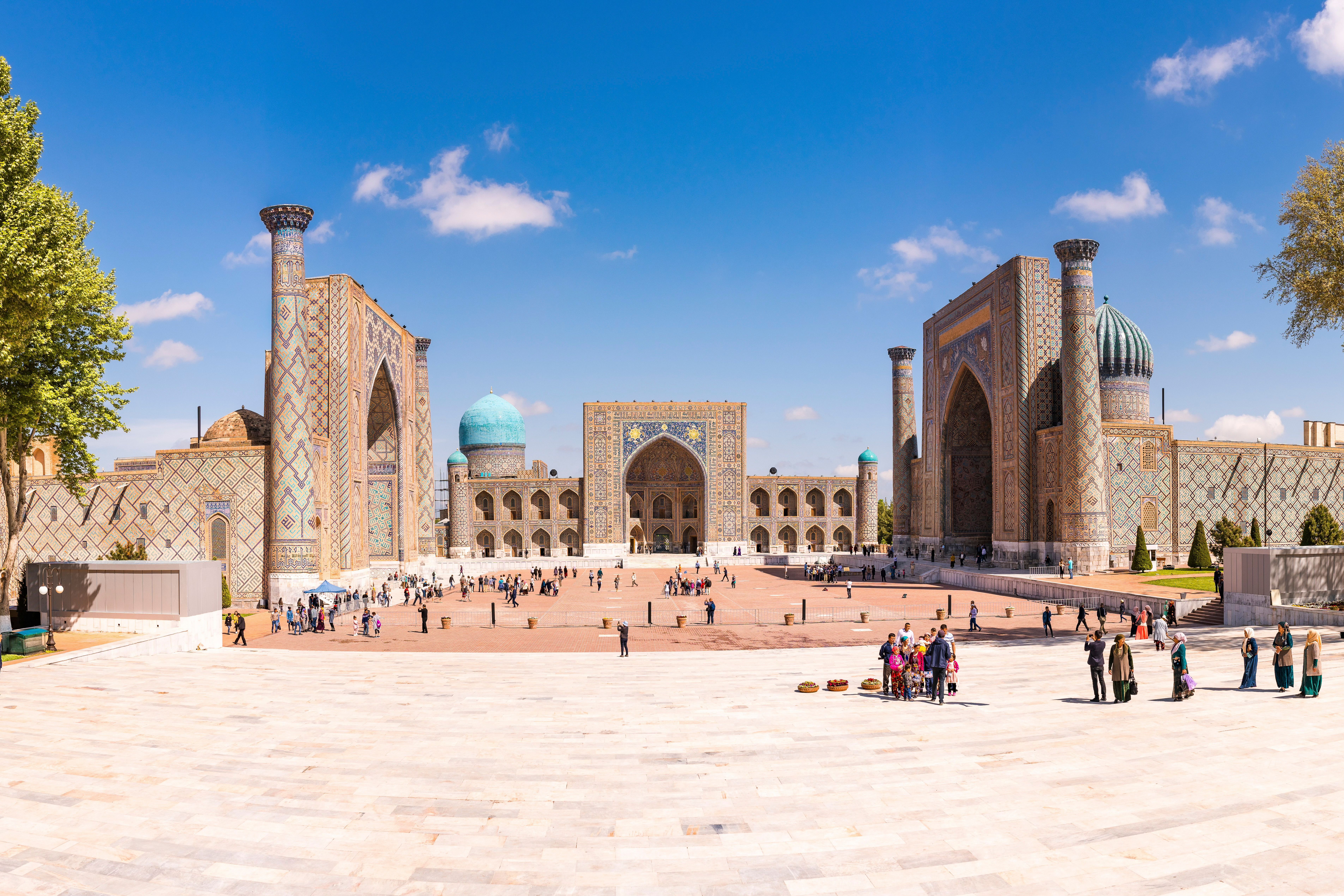 Registan-Platz in Samarkand © Christopher Schmid