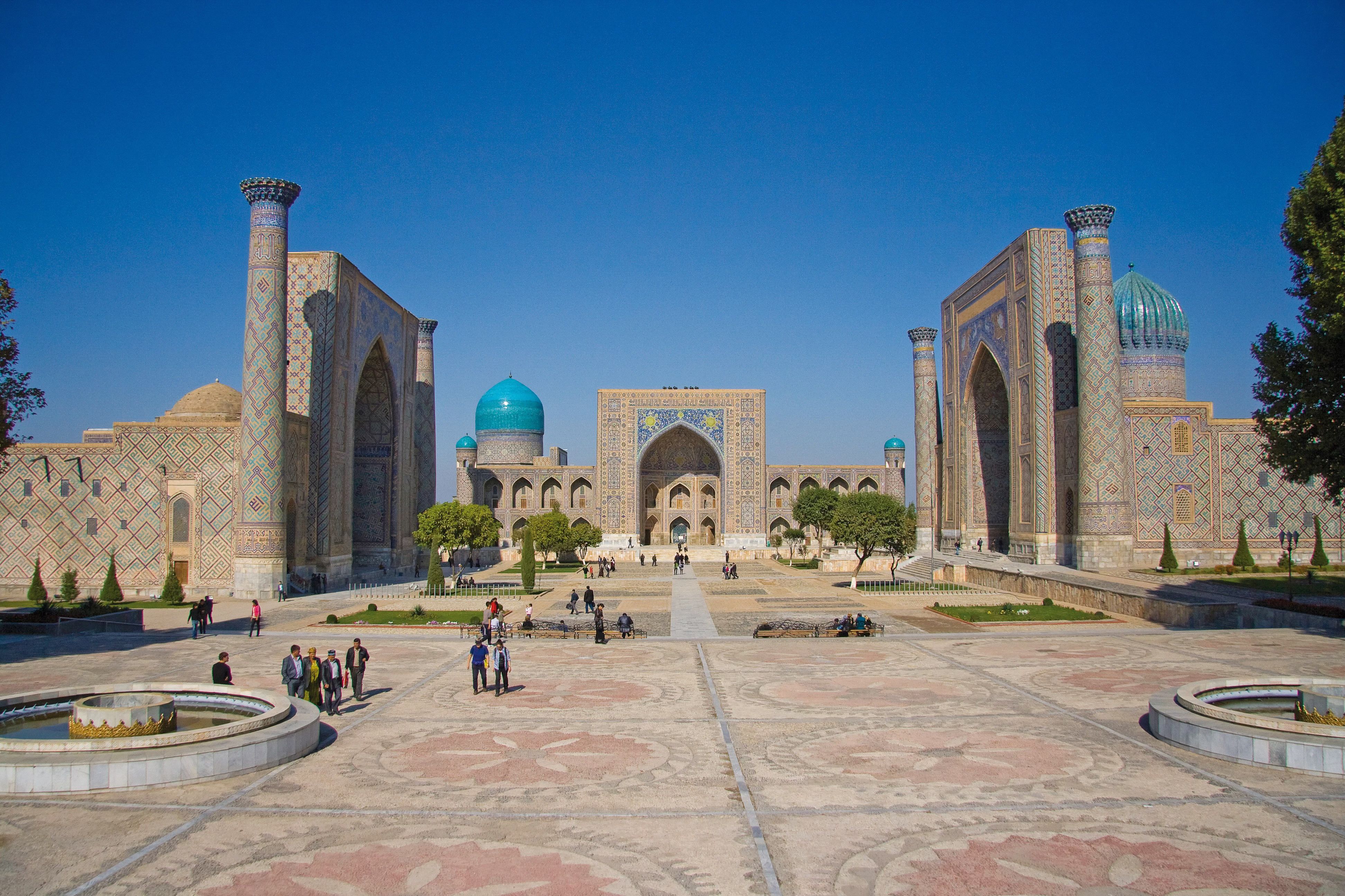 Registan-Platz in Samarkand © Jens Frank