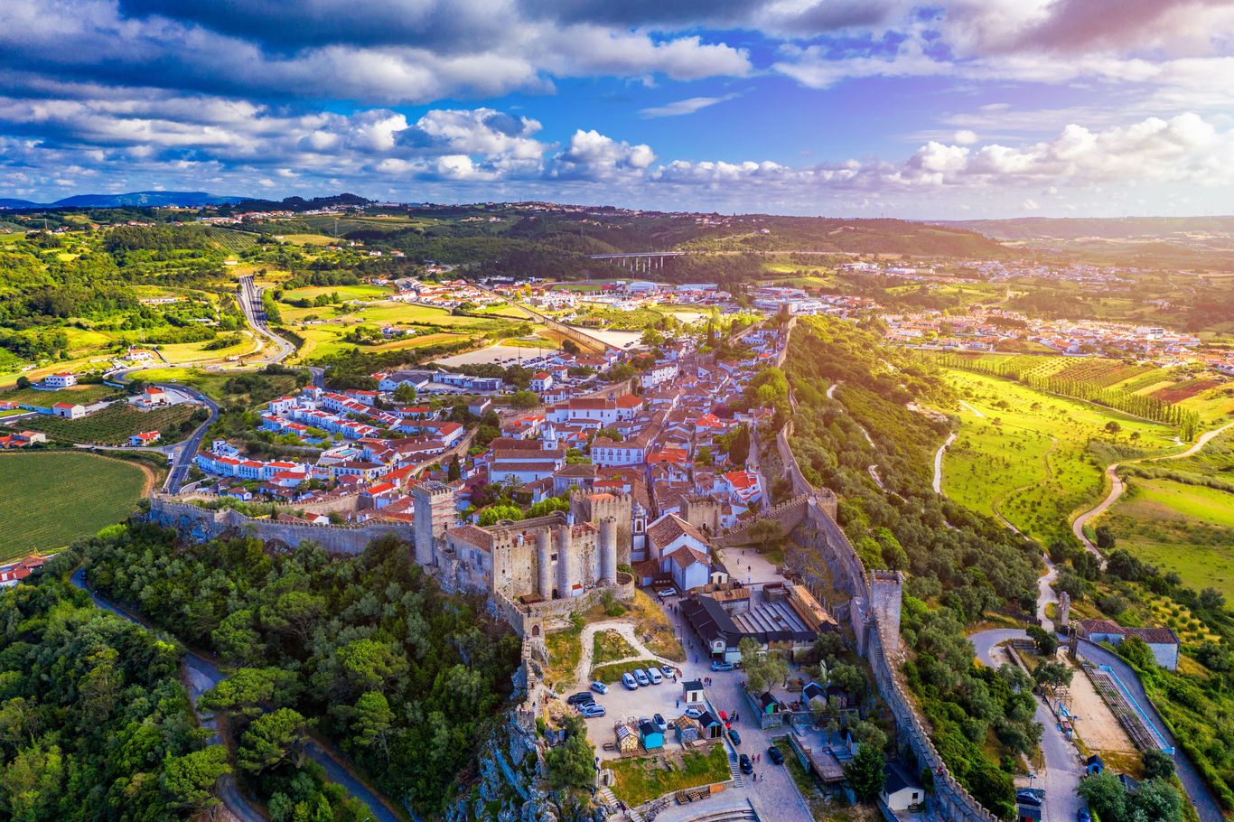 Blick auf das mittelalterliche Óbidos © daliu
