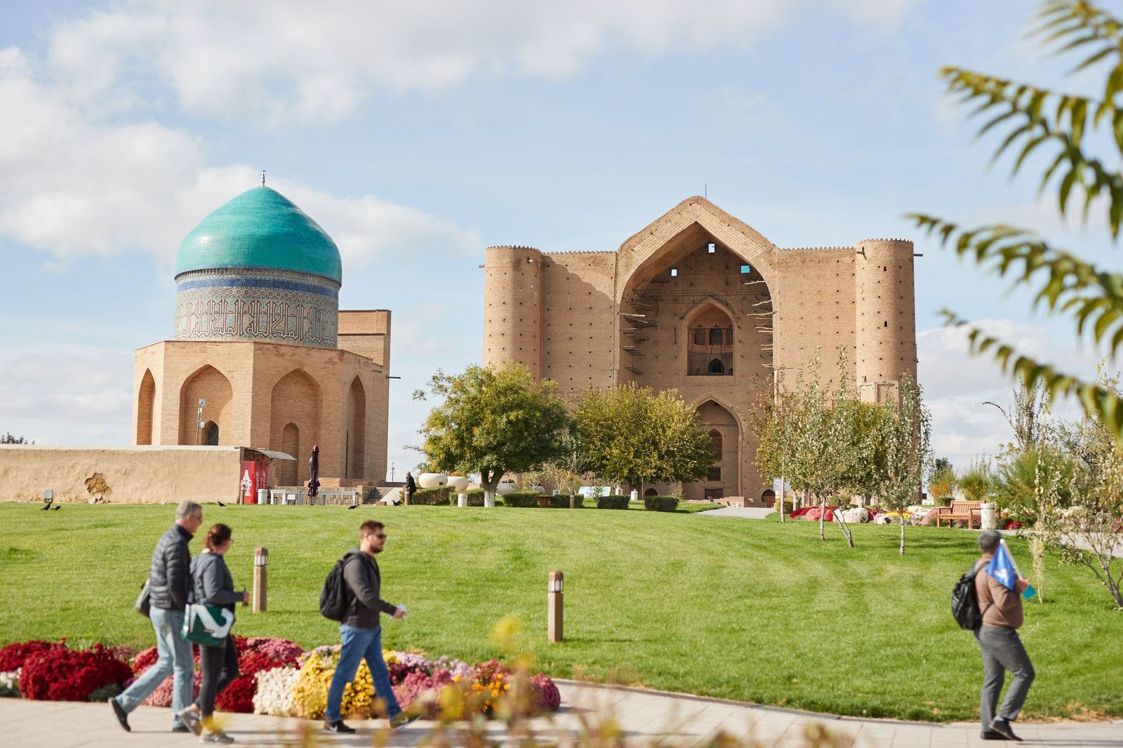 Mausoleum von Hodscha Ahmad Yasawi in Türkistan © Volker Renner
