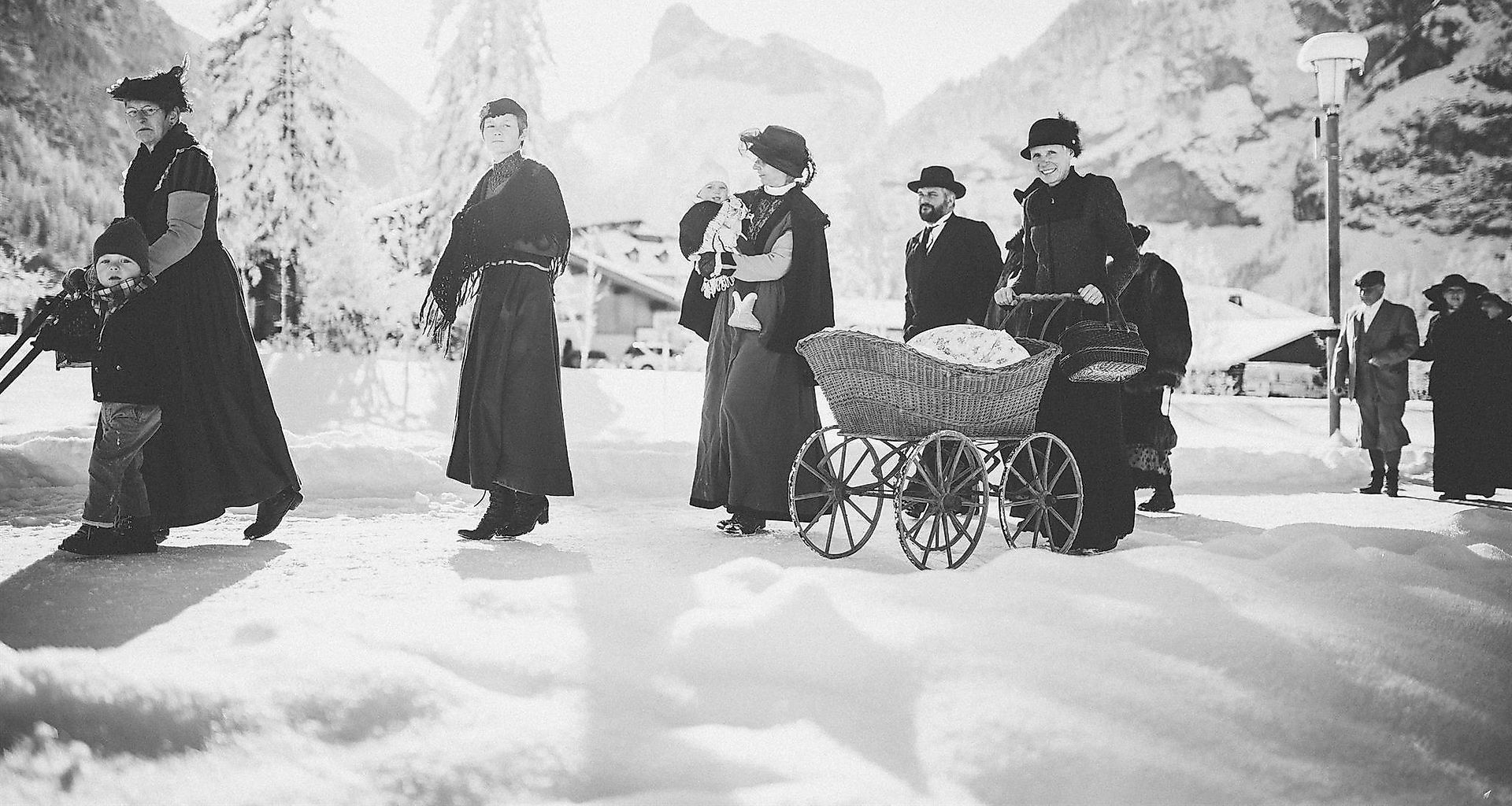 Sonderzug zur Event «Belle Epoque in Kandersteg»