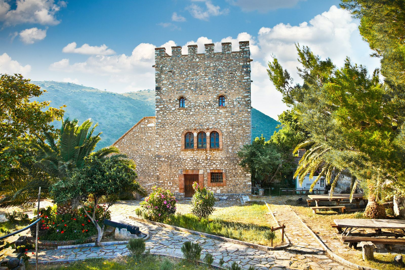 Antikes Baptisterium in Butrint © Aleksandar Todorovic, stockadobe