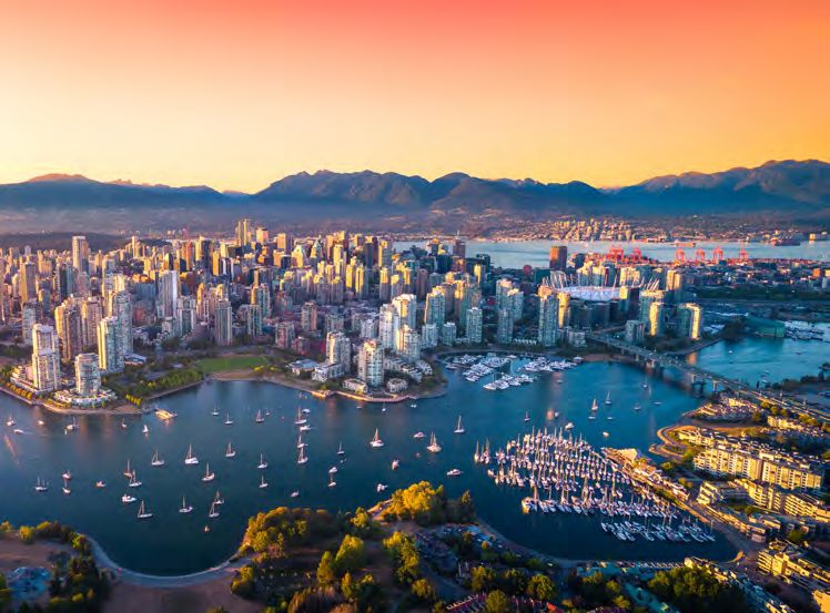Bild für Vancouver, Sonnenuntergang © heyengel