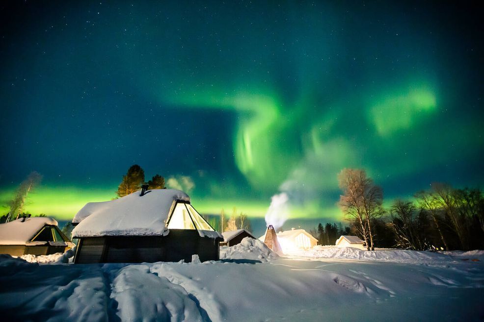 Bild für Apukka Lodge, Aurora Cabin © Alexander Kuznetsov