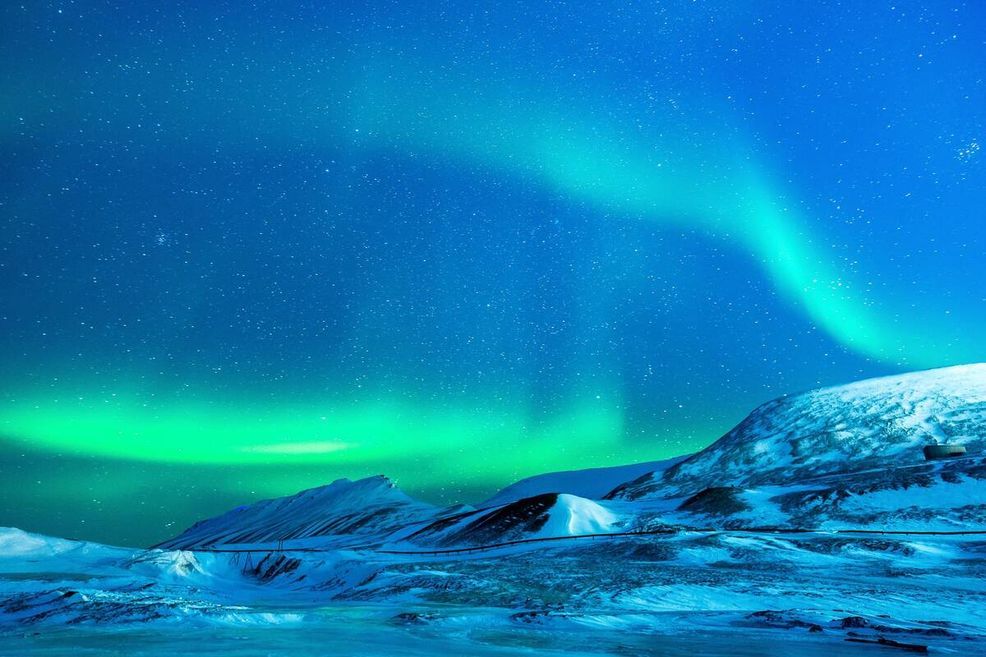 Bild für Abisko Nationalpark, Polarlichter