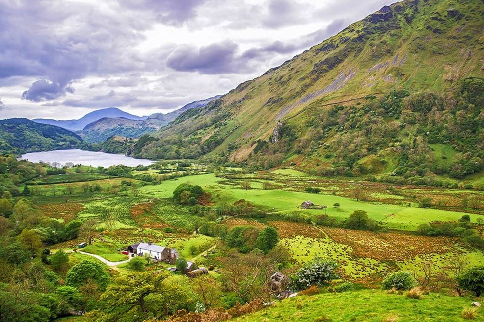 Bild für Nant Gwynant-Tal im Eryri-Nationalpark (Snowdonia)