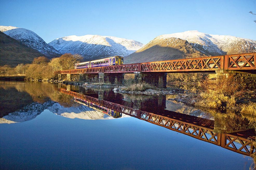 Bild für Bahnromantik auf der Whisky-Route © Scotra