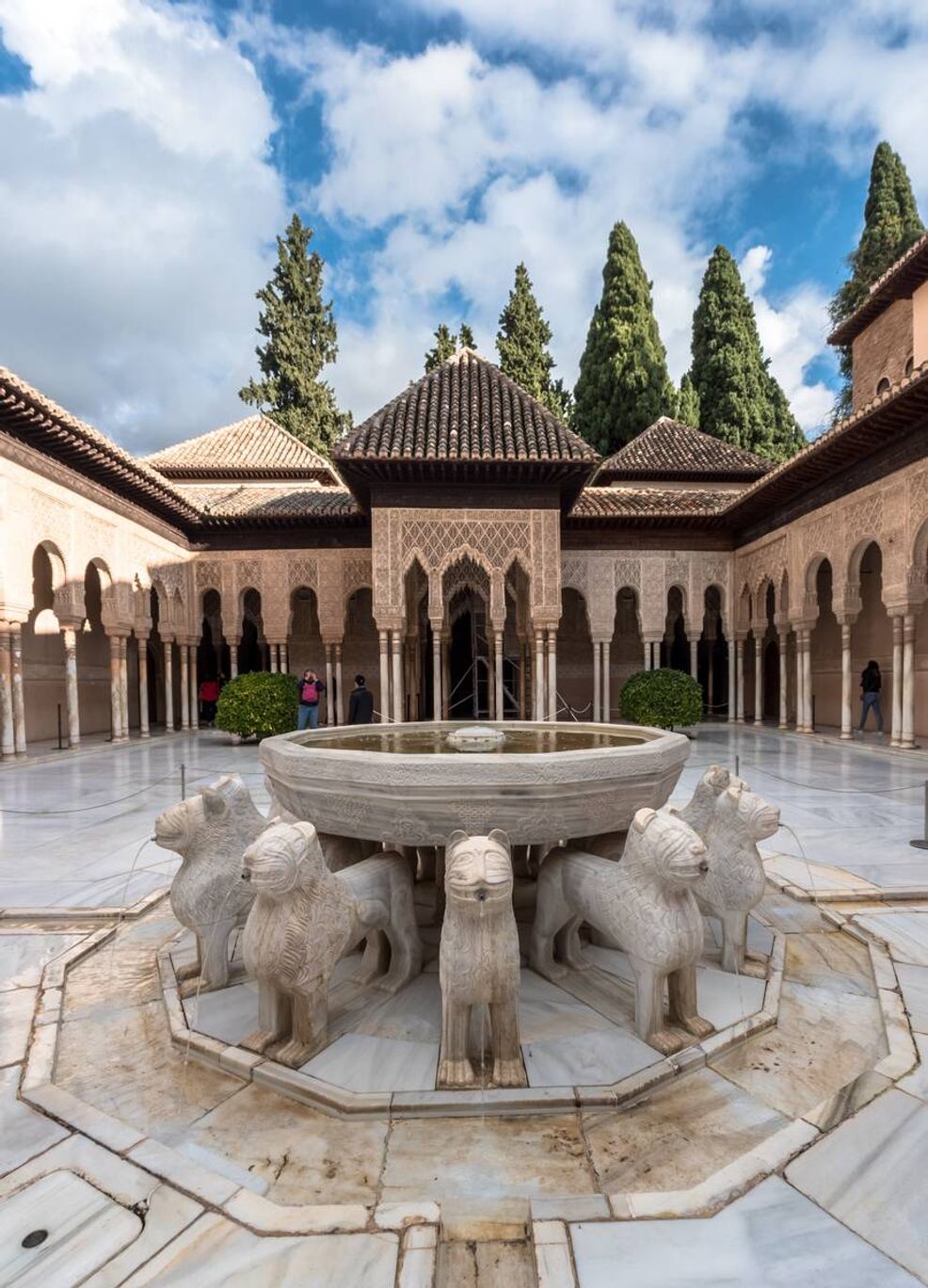 Bild für Granada, Alhambra Löwenbrunnen © Pixabay