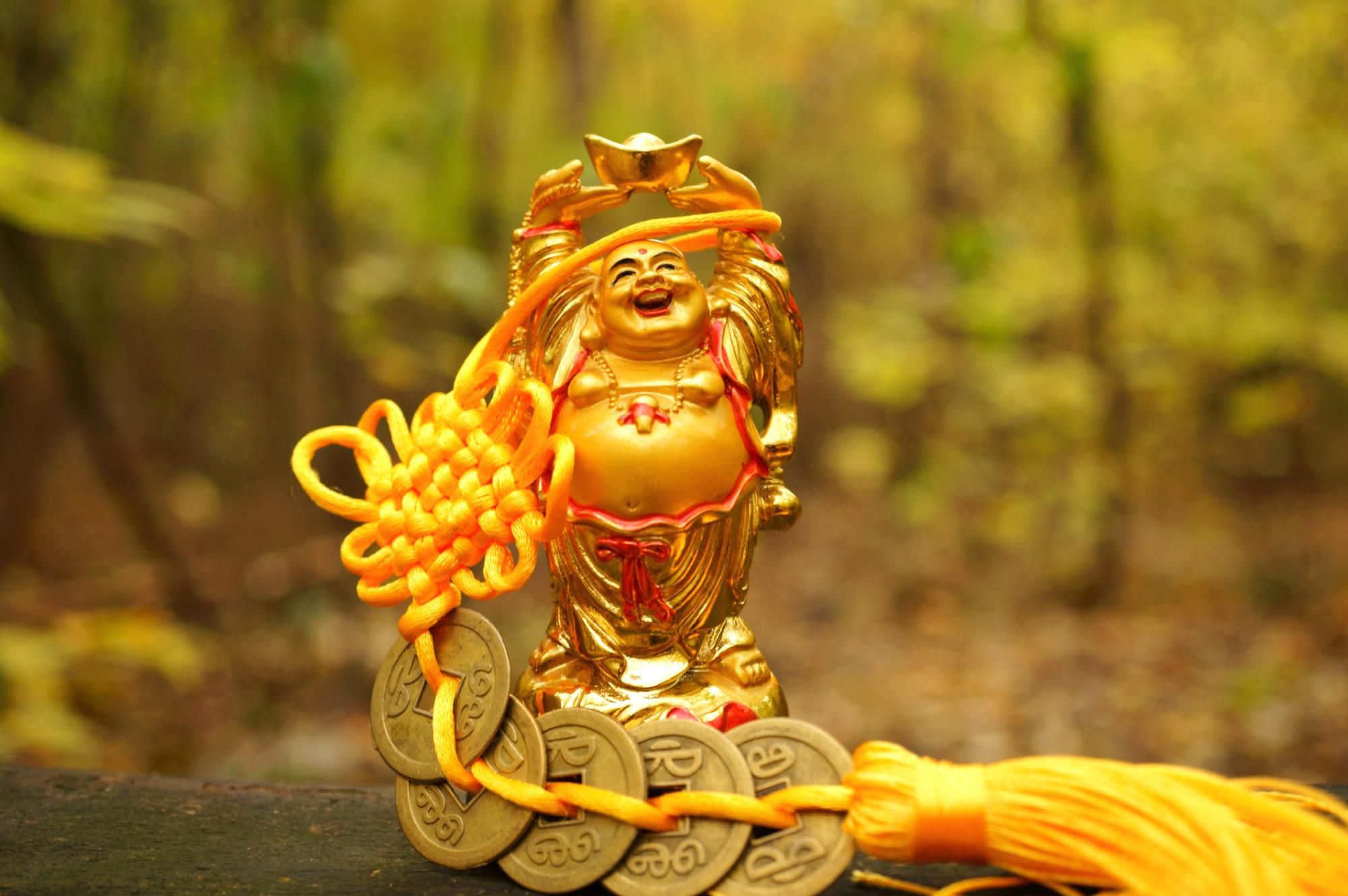 Bild für Japanischer Buddha zur Herbstzeit