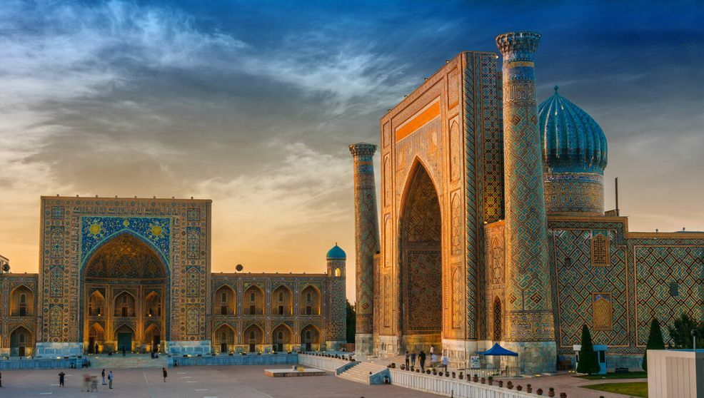 Bild für Samarkand, Registan Platz © monticelle, stockadobe
