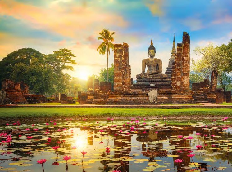 Bild für Sukhothai, Tempel Wat Mahathat © GettyImages, Coward Lion