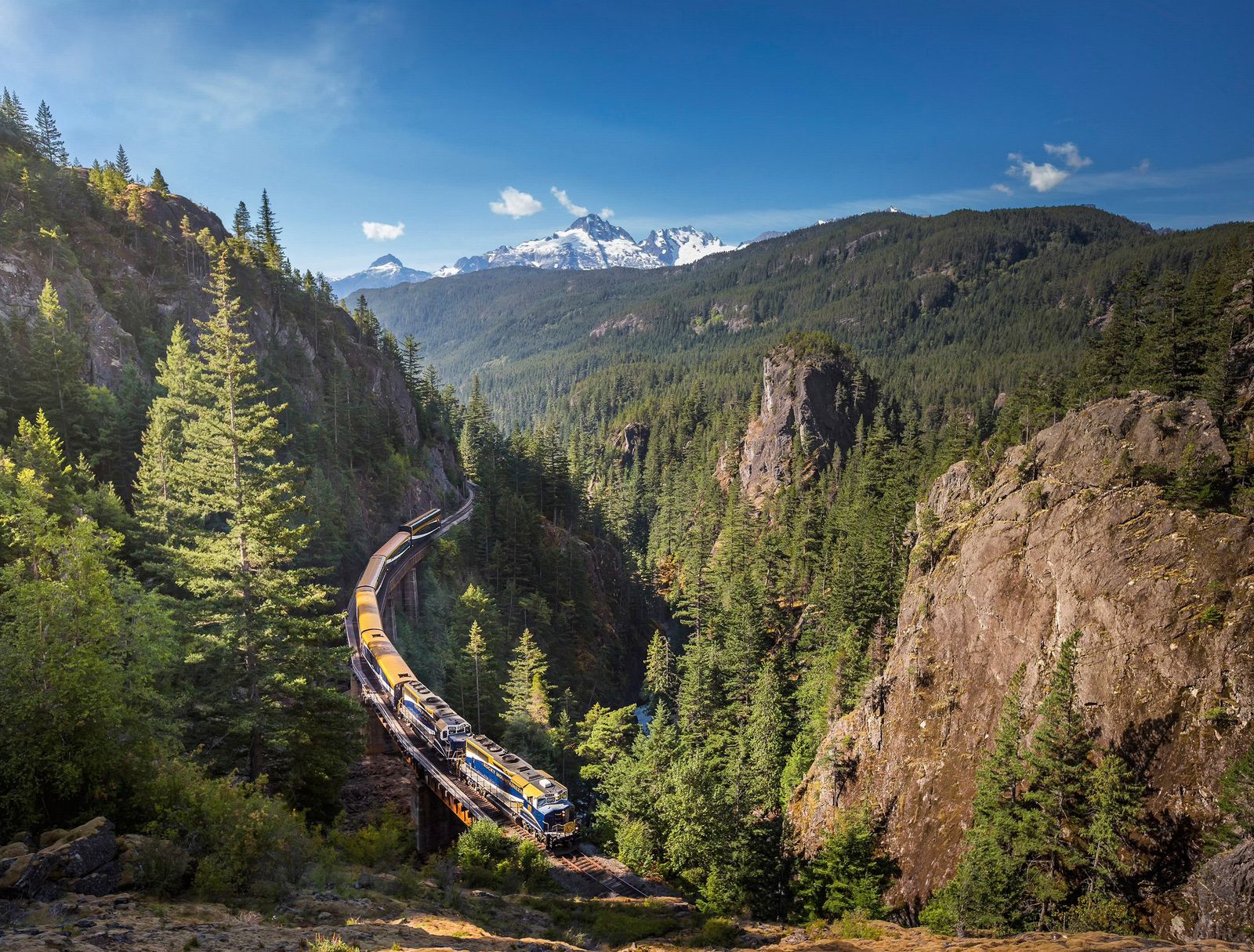 Bild für Der Rocky Mountaineer im Cheakamus Canyon © Rocky Mountaineer