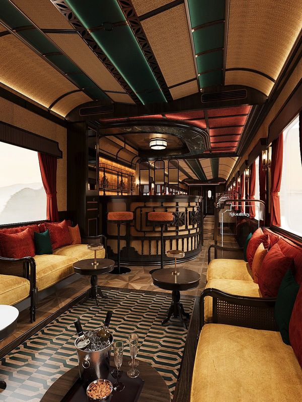 Bild für Lounge mit Bar © SJourney Vietnam Luxury Express