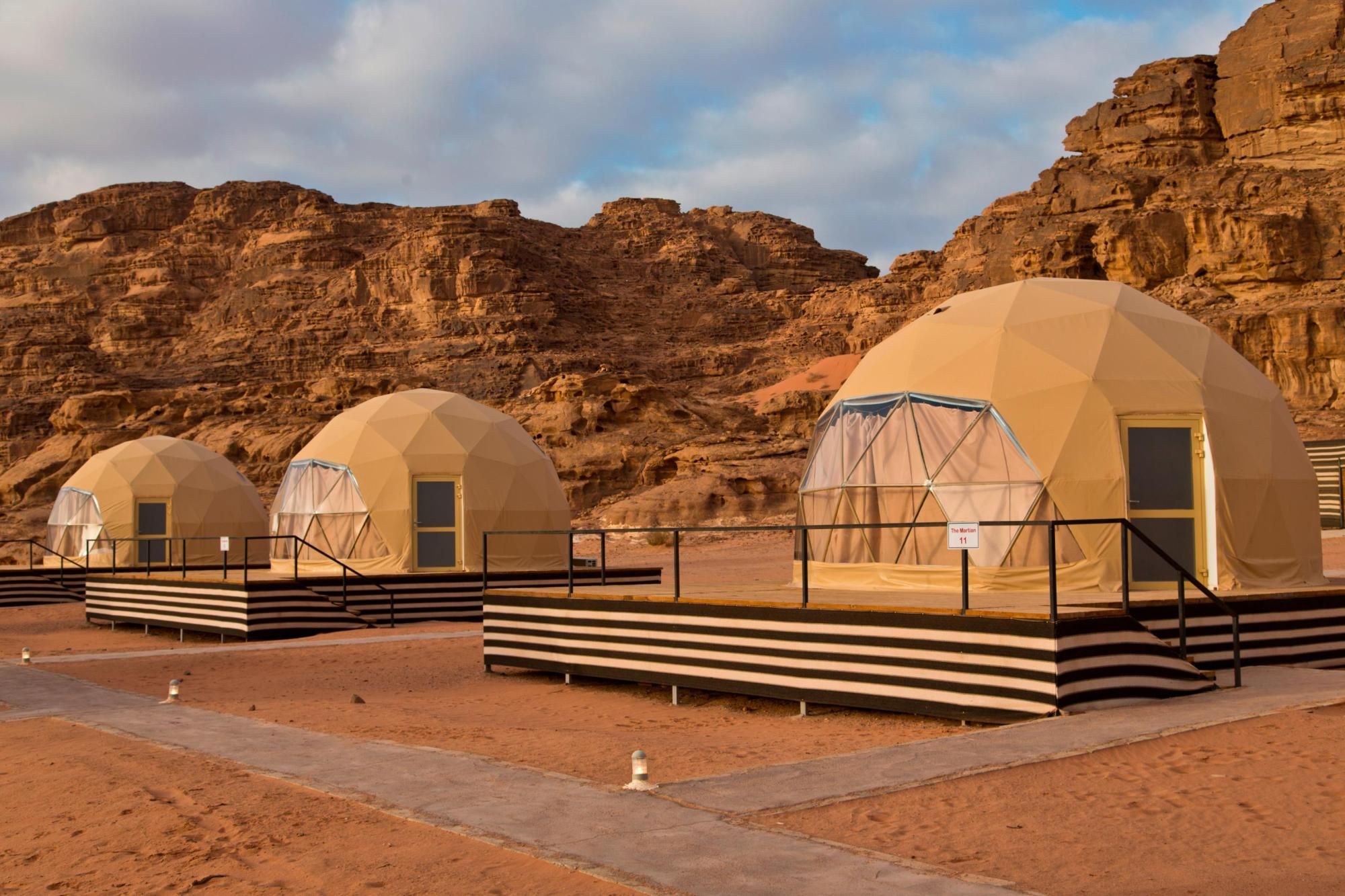 Bild für Jordanien, Bubble Tents bei Wadi Rum