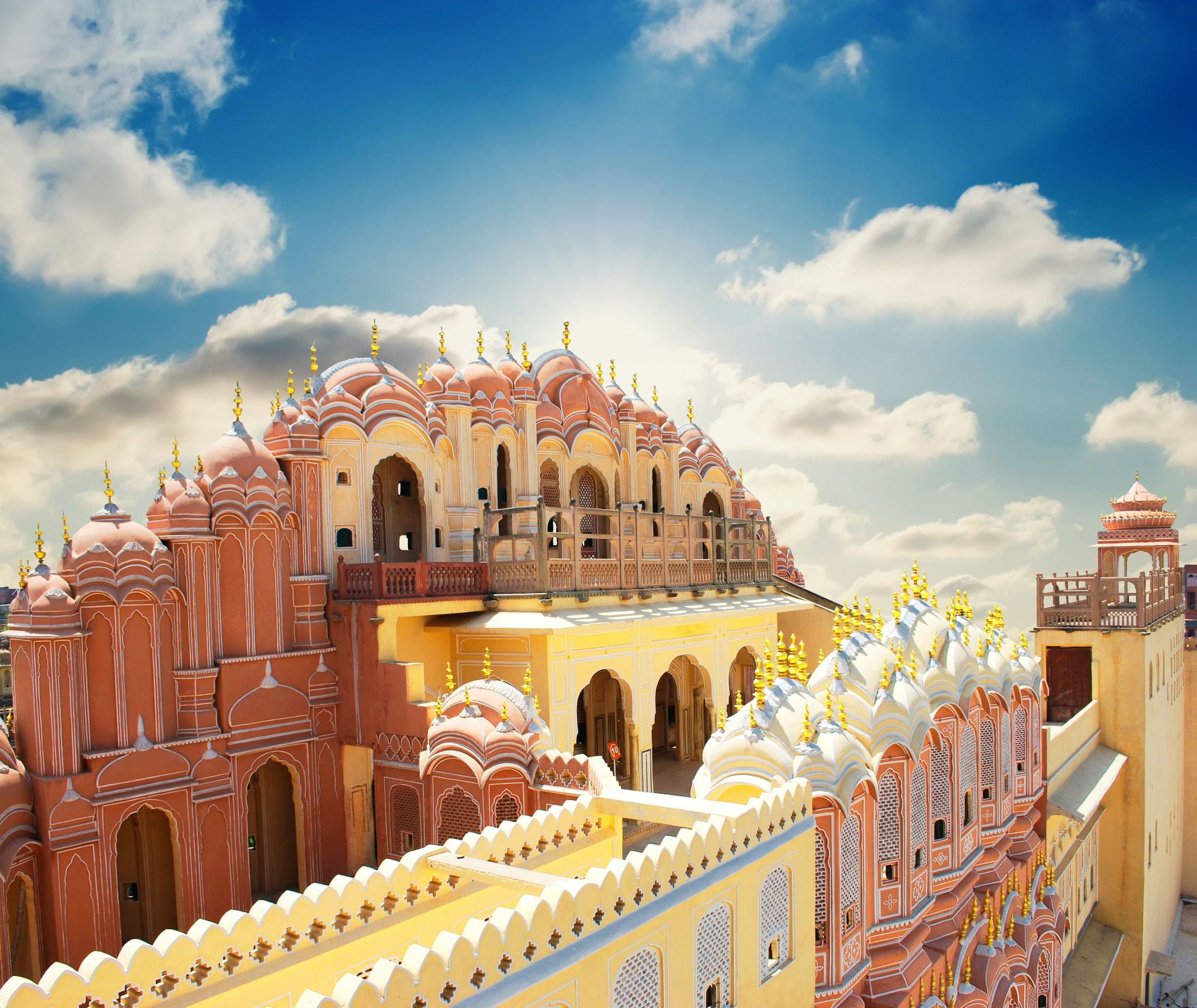 Bild für Palast der Winde in Jaipur © waj