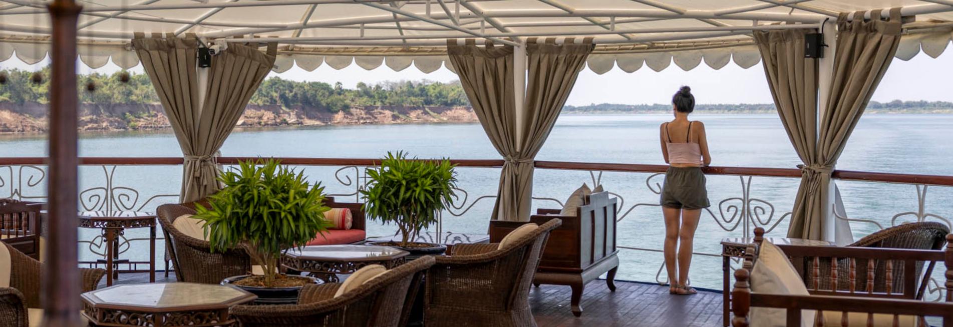 Bild für Heritage Line, Mekong Schiff Jayavarman, Club-Bar