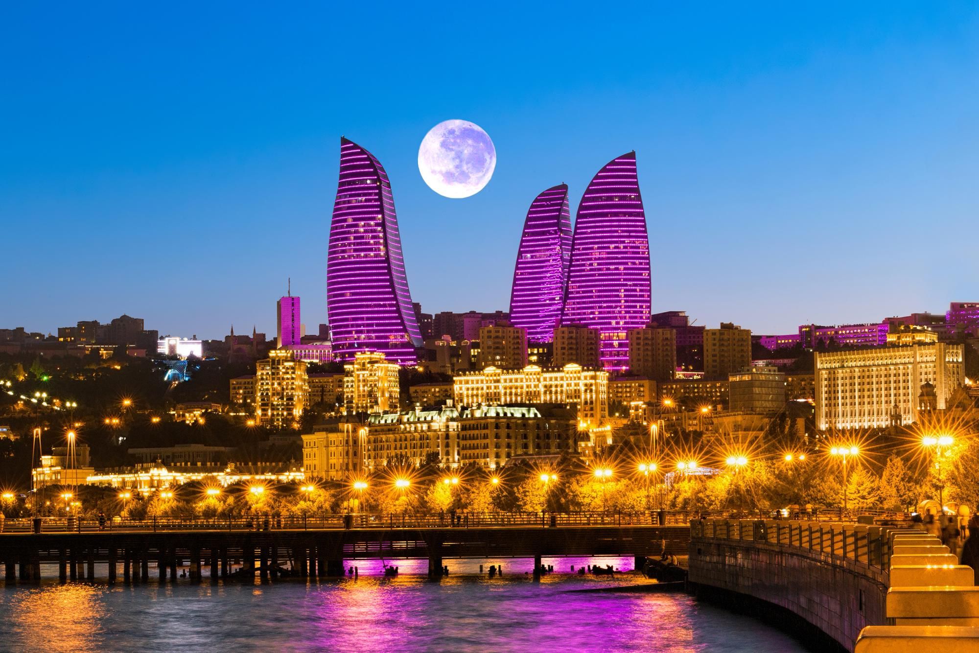 Bild für Baku, Flammentürme