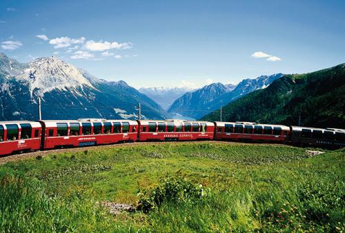 Bernina Express - Alp Grüm (C)RhB