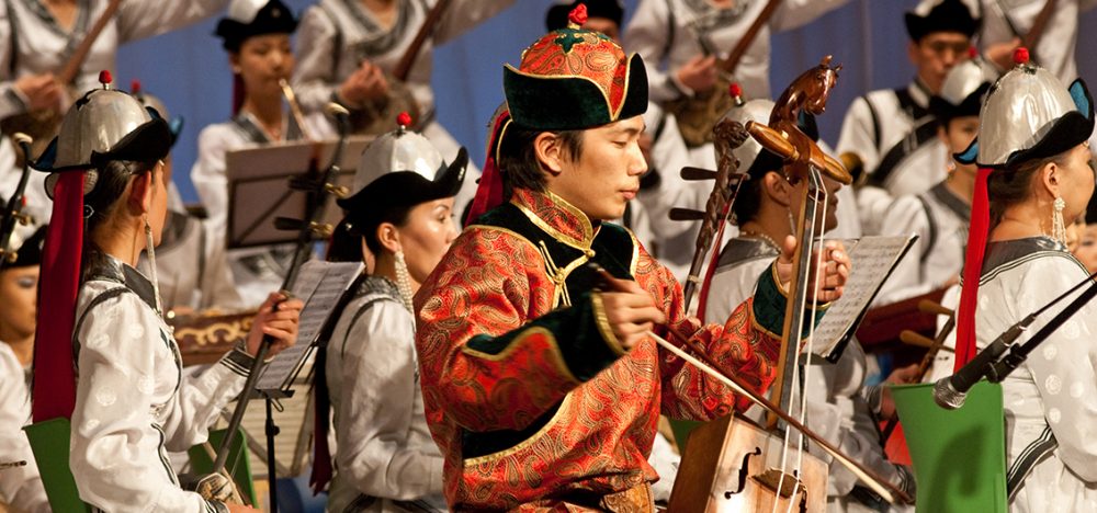 Mongolische Folkloreshow