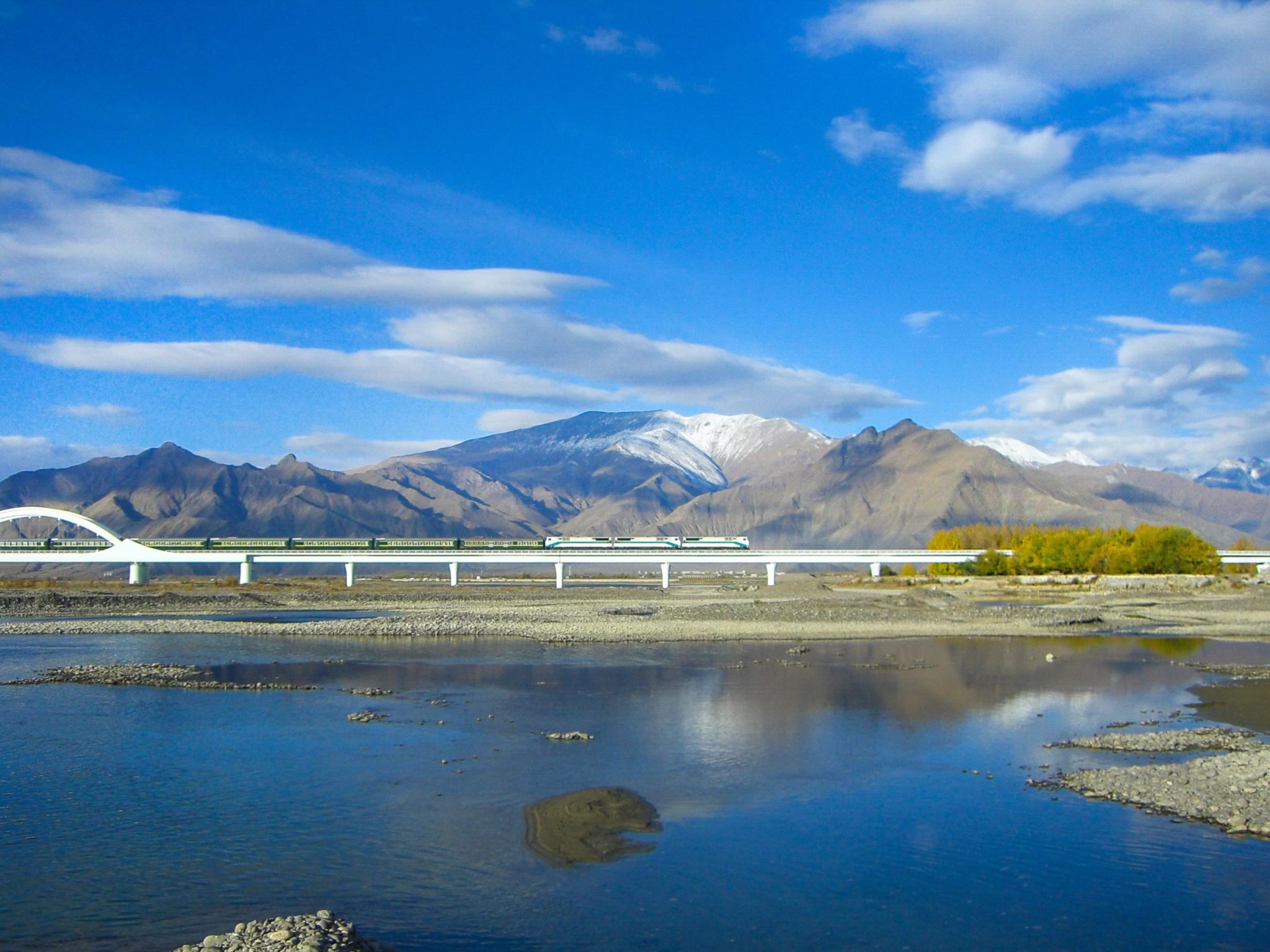 Die Lhasa-Bahn © China Travel Navigator