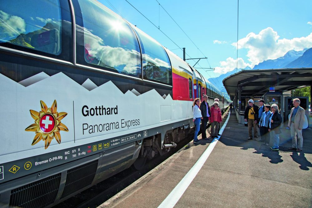Panoramawagen Gotthard Panorama Express