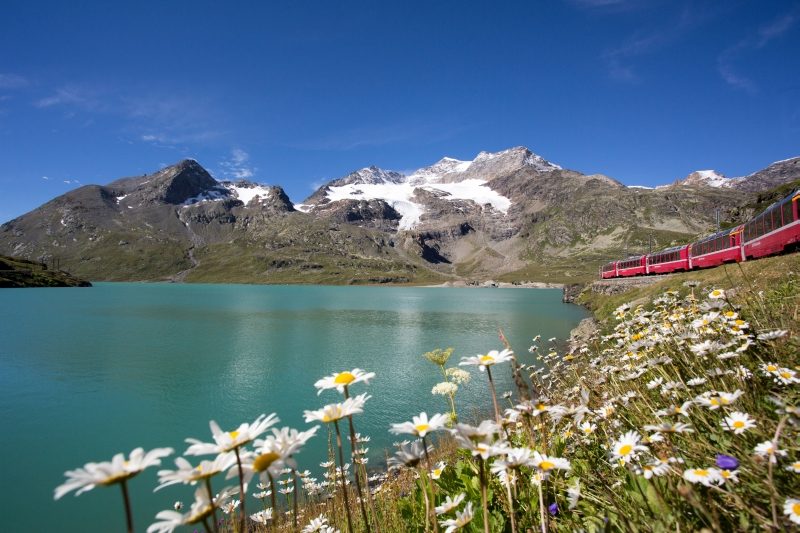 Lago Bianco, Bernina Linie