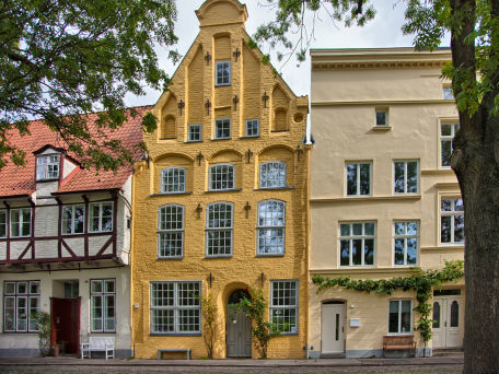 Wunderschöne alte Häuser in Lübeck © Cristian Andriana, 2016 Thinkstock