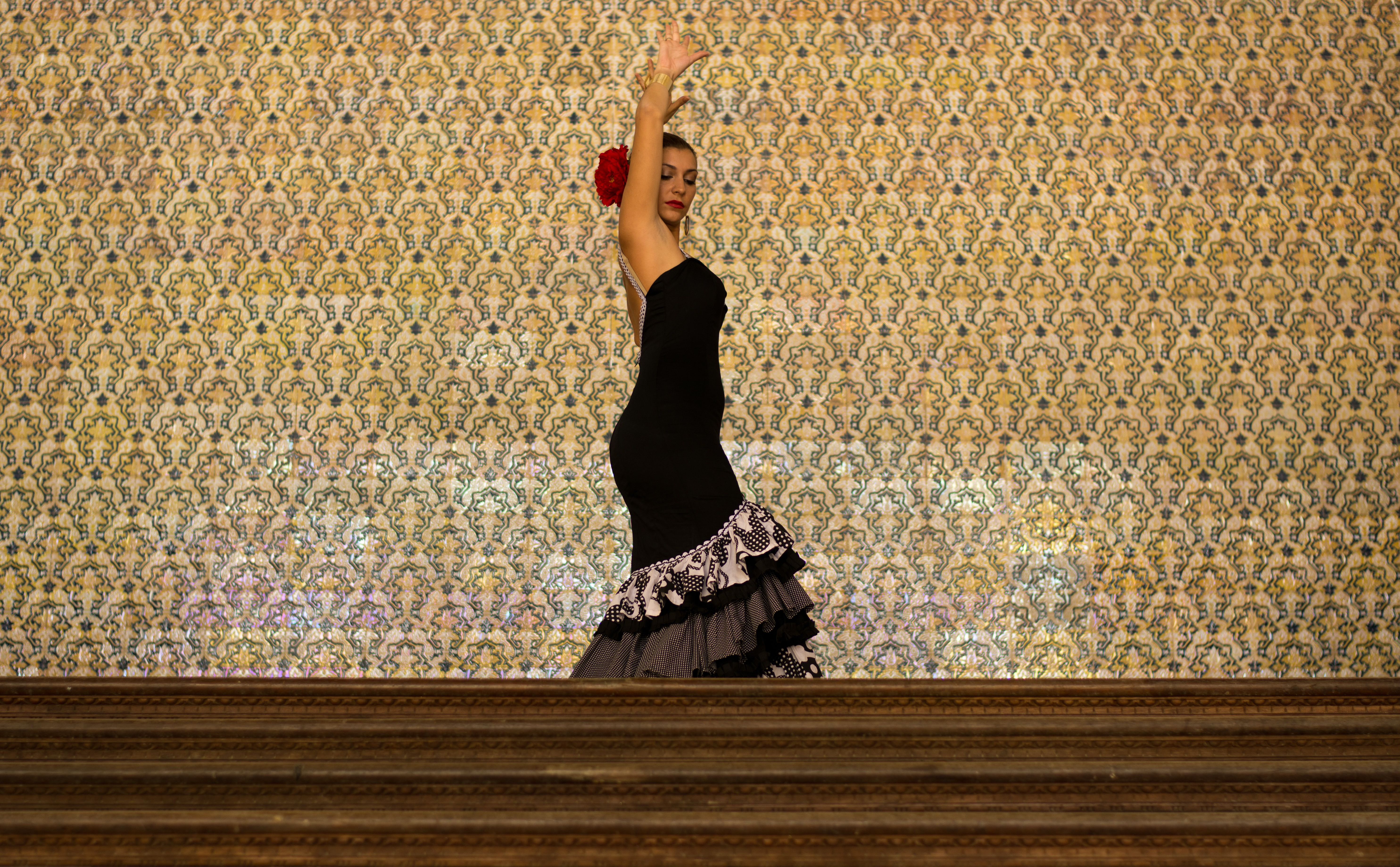 Flamenco-Tänzerin © corradobarattaphotos