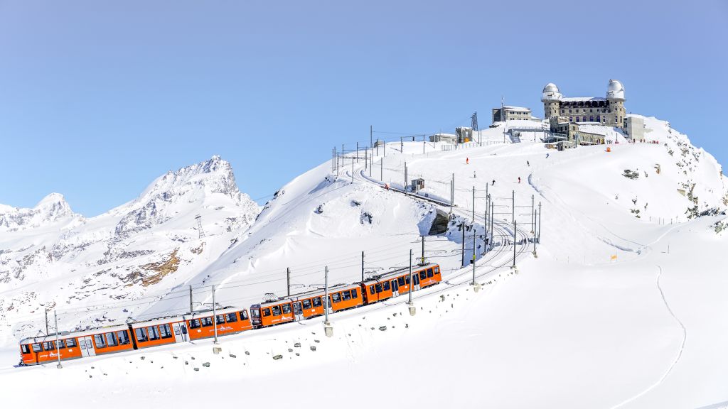 Glacier und Bernina Express erstklassig im Winter