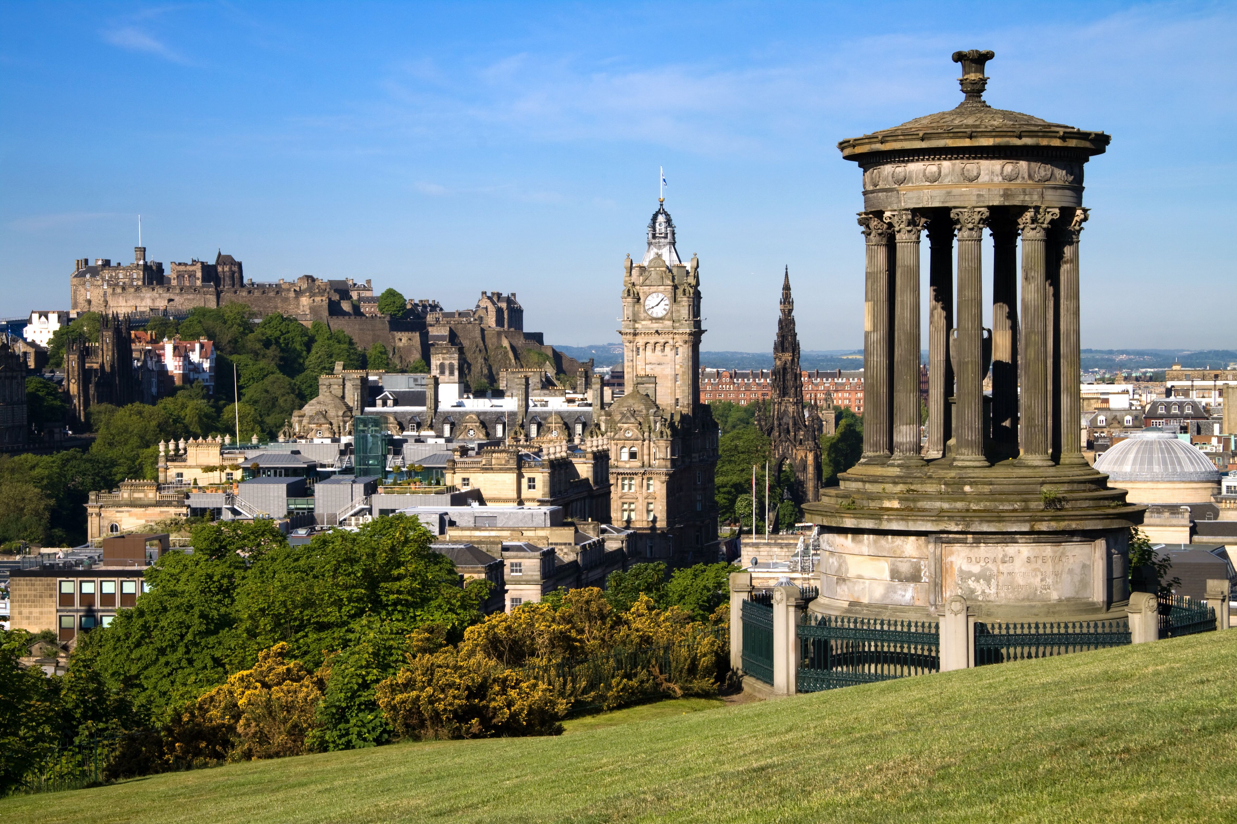 Blick auf Edinburgh © Heartland Arts