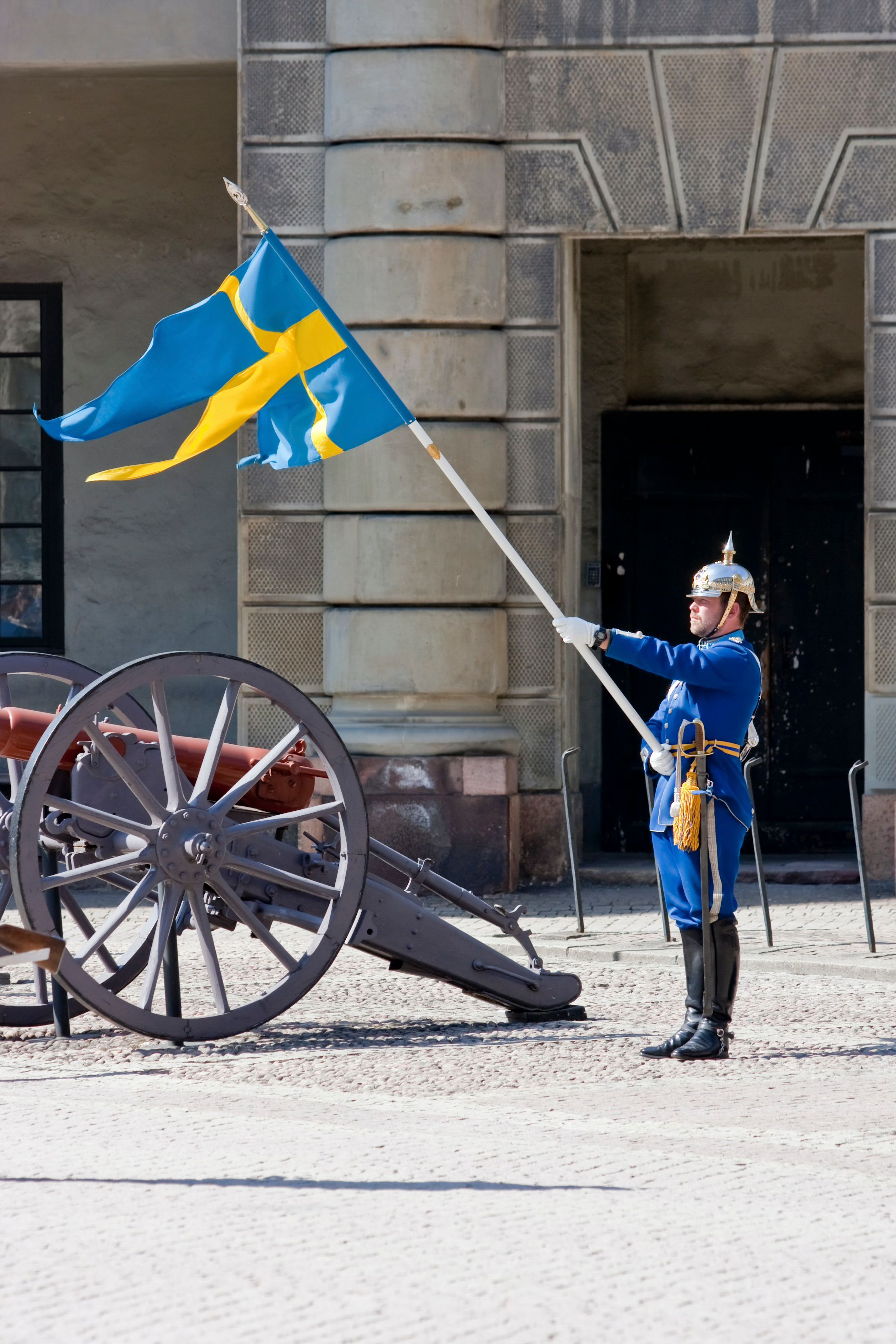 Soldat der königlichen Garde in Stockholm © piotrwzk@go2