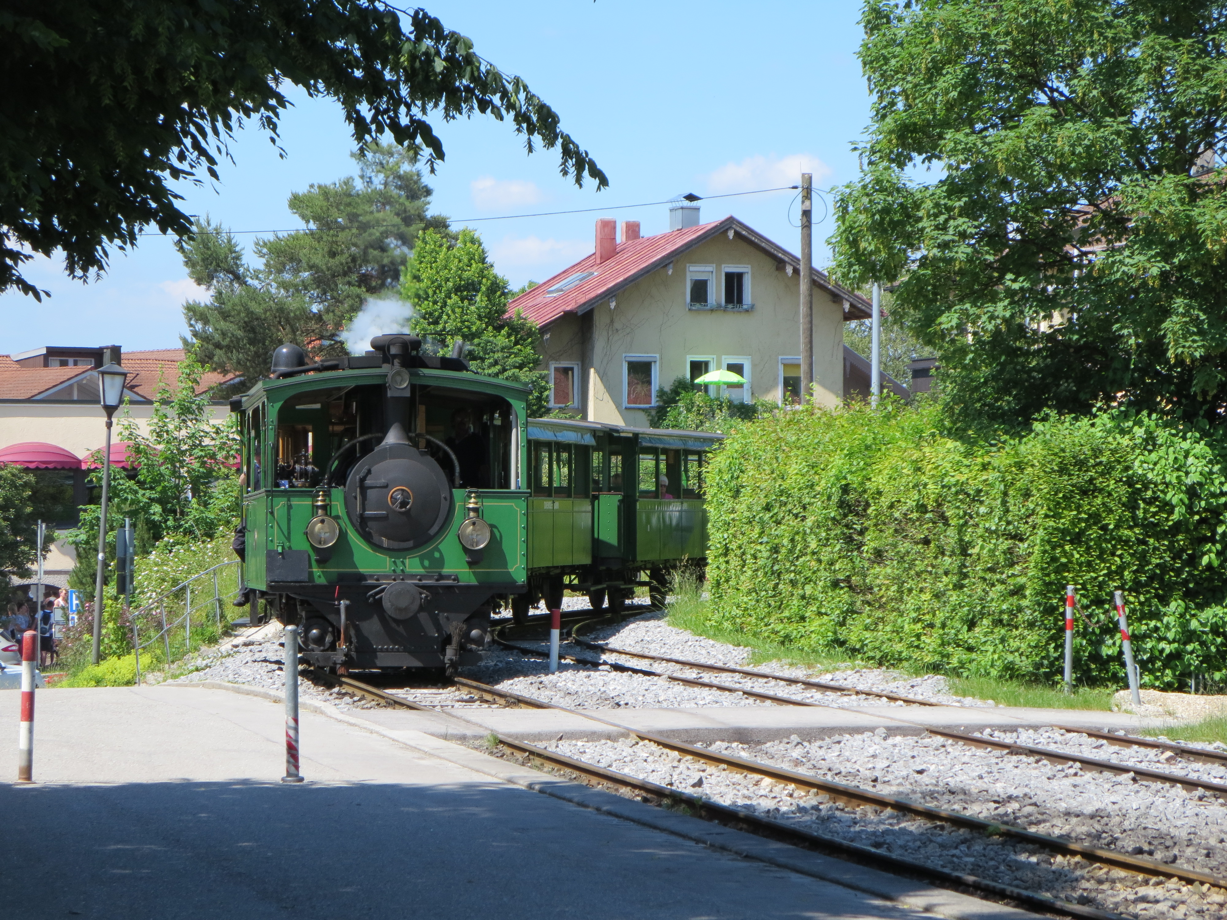 Dampfzug der Chiemsee-Bahn © EBTI