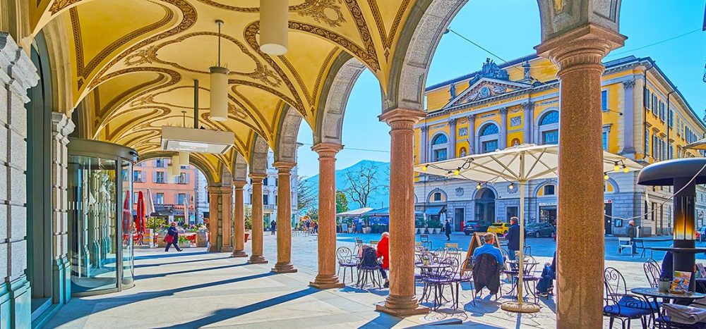 Schweiz - Lugano - Piazza Riforma