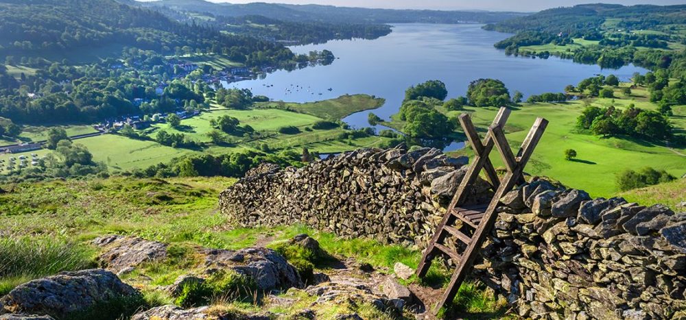 Belvelo-E-Bike Reise Lake-District-Ausblick Landschaft