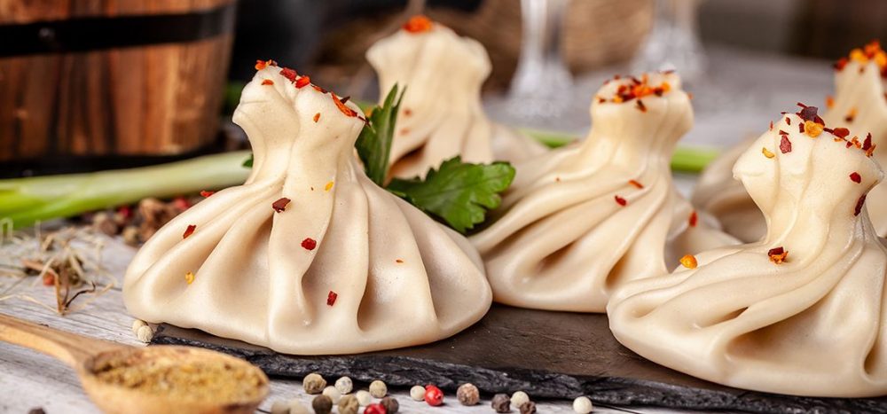 Chinkali - Georgische Teigtaschen
