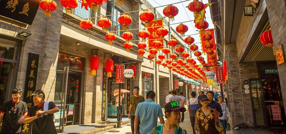 Laternen in Peking