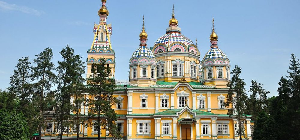 Christi Himmelfahrt Kathedrale in Almaty