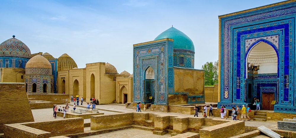 Schah-e-sende-Nekropole-in-Samarkand