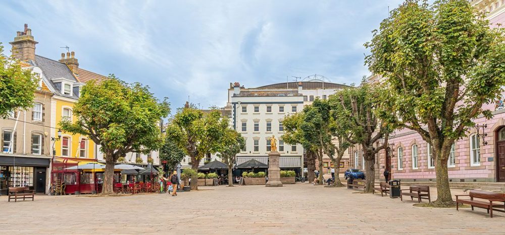 Kanalinseln-St.-Helier-Royal-Square