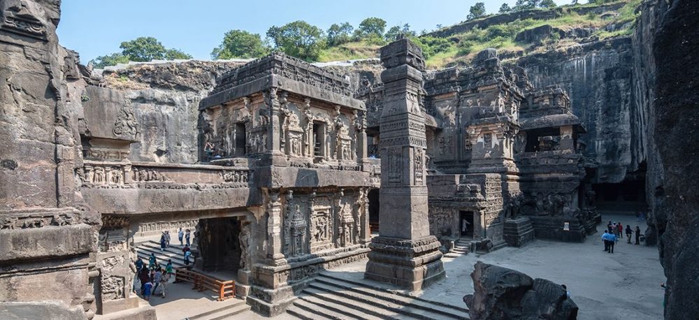 Die Ellora Höhlen in Aurangabad