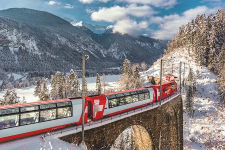 Glacier Express - Gletscher & Palmen im Frühlingsglanz