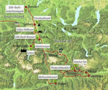 Zug - Weihnachtsreise Salzburger Land - Österreich