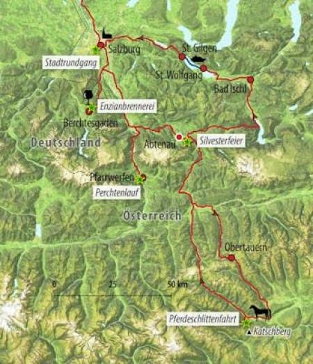 Zug - Silvesterreise Salzburger Land – Österreich