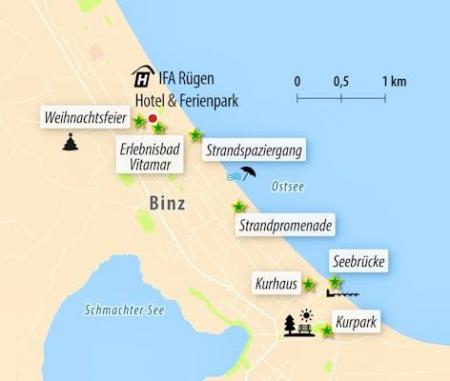 Zug - Weihnachten im Ostseebad Binz auf der Insel Rügen