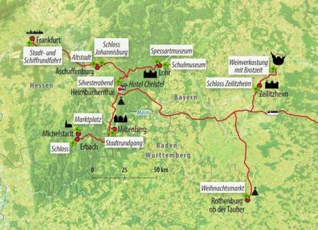 Zug - Weihnachts- und Silvesterreise im Spessart