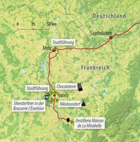 Zug - Silvester in Nancy – Jahresausklang in Lothringen
