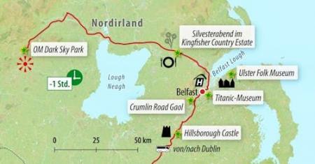 Zug - Silvester in Belfast – Nordirland zum Jahreswechsel