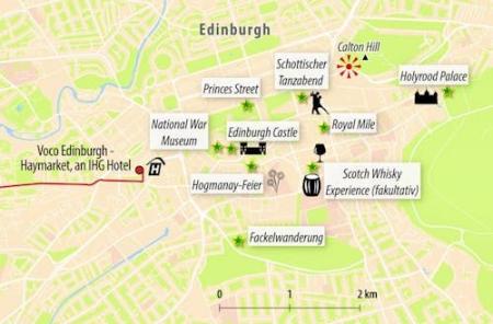 Zug - Silvester in Edinburgh – Jahreswechsel in Schottland