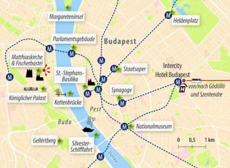 Zug - Silvesterreise nach Budapest mit Donauschifffahrt